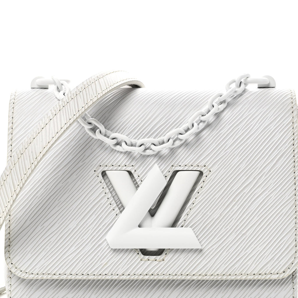 Epi Twist Shoulder Bag PM Matte White