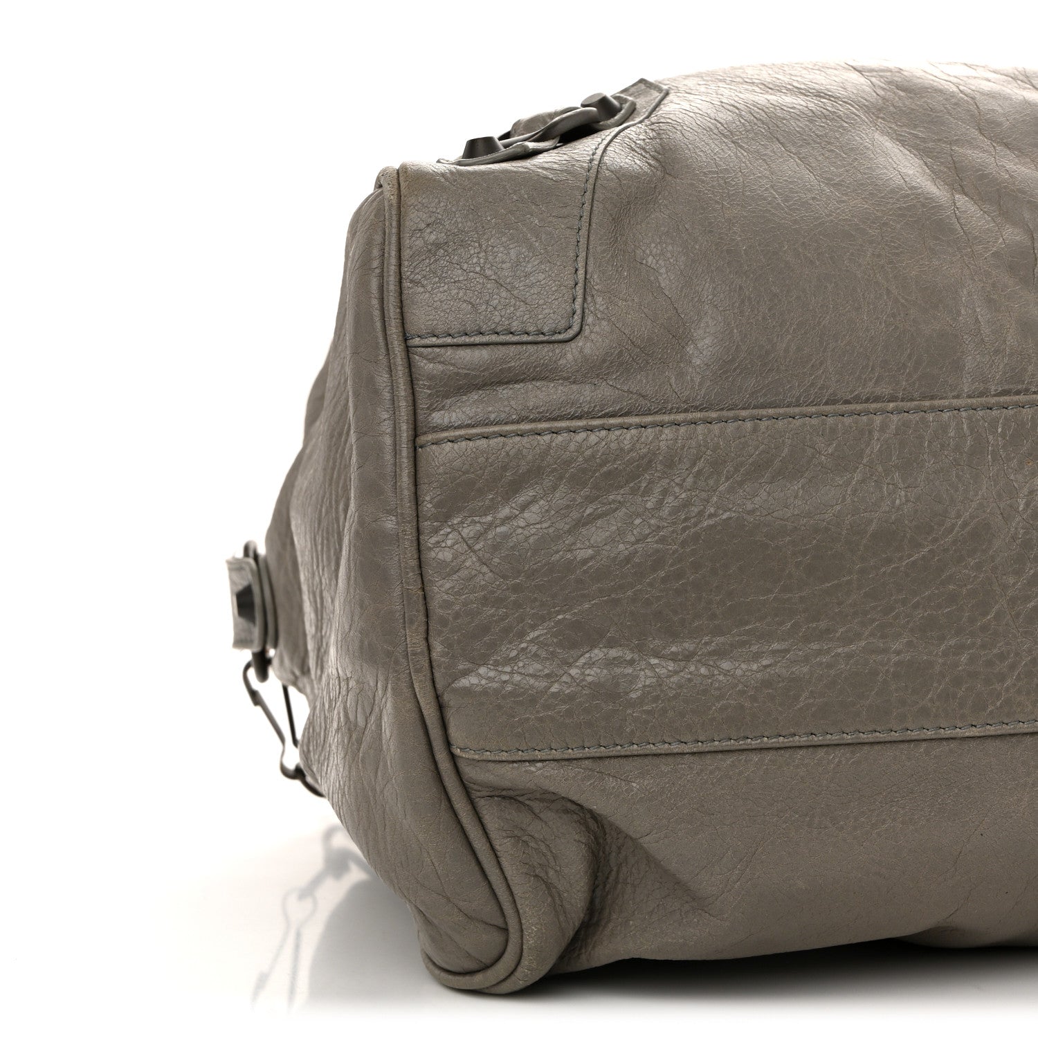 Agneau Classic Hardware Boston Gris Pyrite