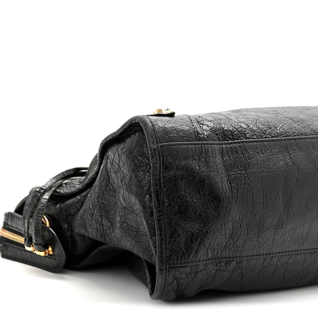 Agneau Classic Gold Hardware City Black