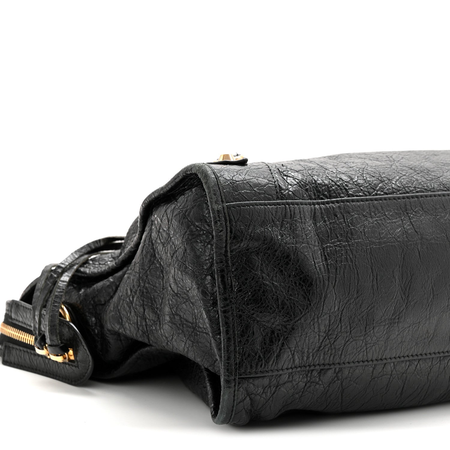 Agneau Classic Gold Hardware City Black