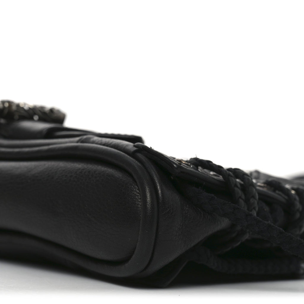 Grained Calfskin JJ Dean Tote Black