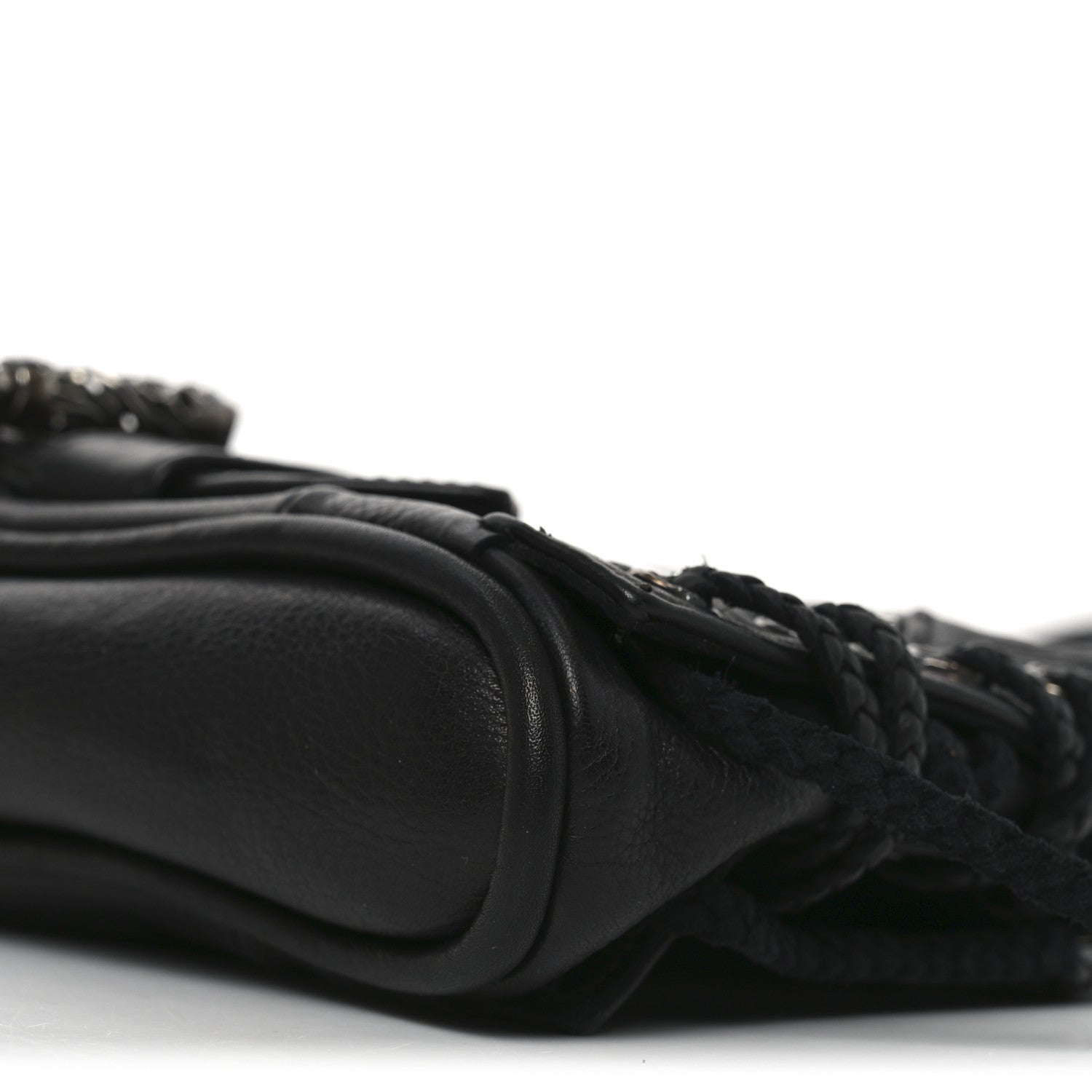 Grained Calfskin JJ Dean Tote Black