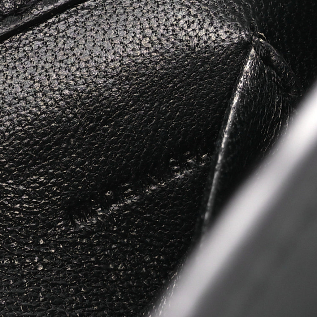 Calfskin Small Nile Bracelet Minaudiere Bag Black
