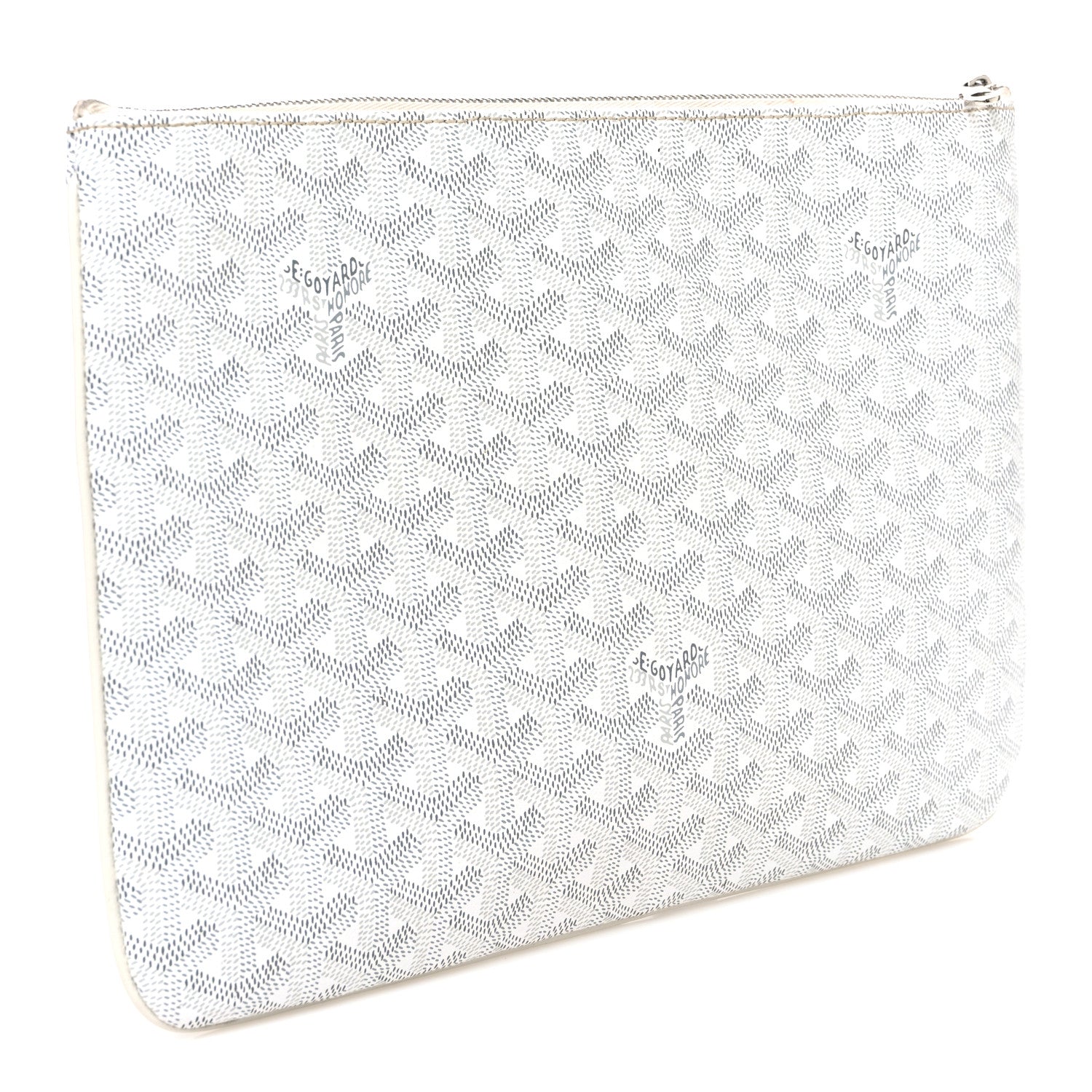 Goyardine Senat Pochette MM White