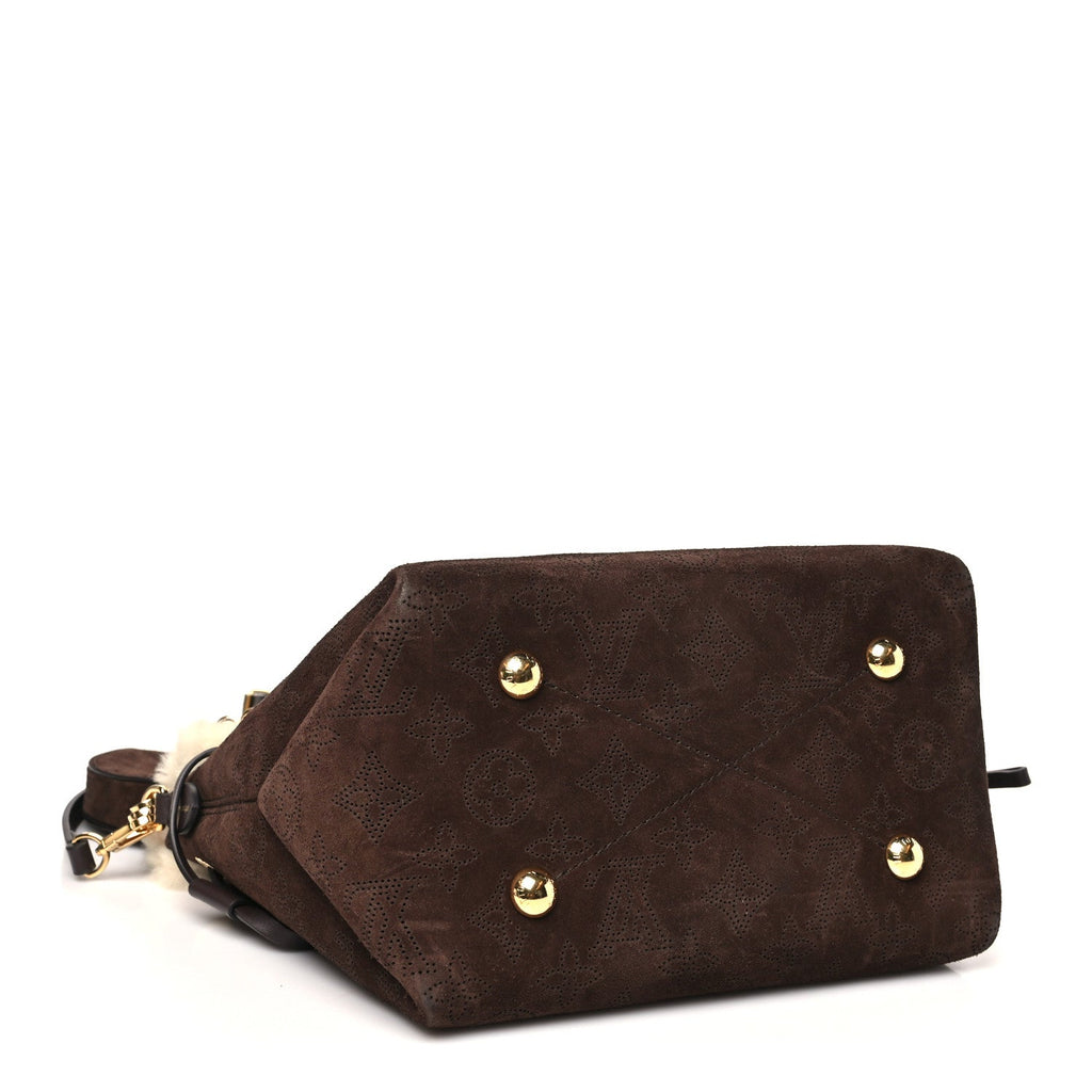 Suede Mahina Shearling Cozygram Bella Chocolate