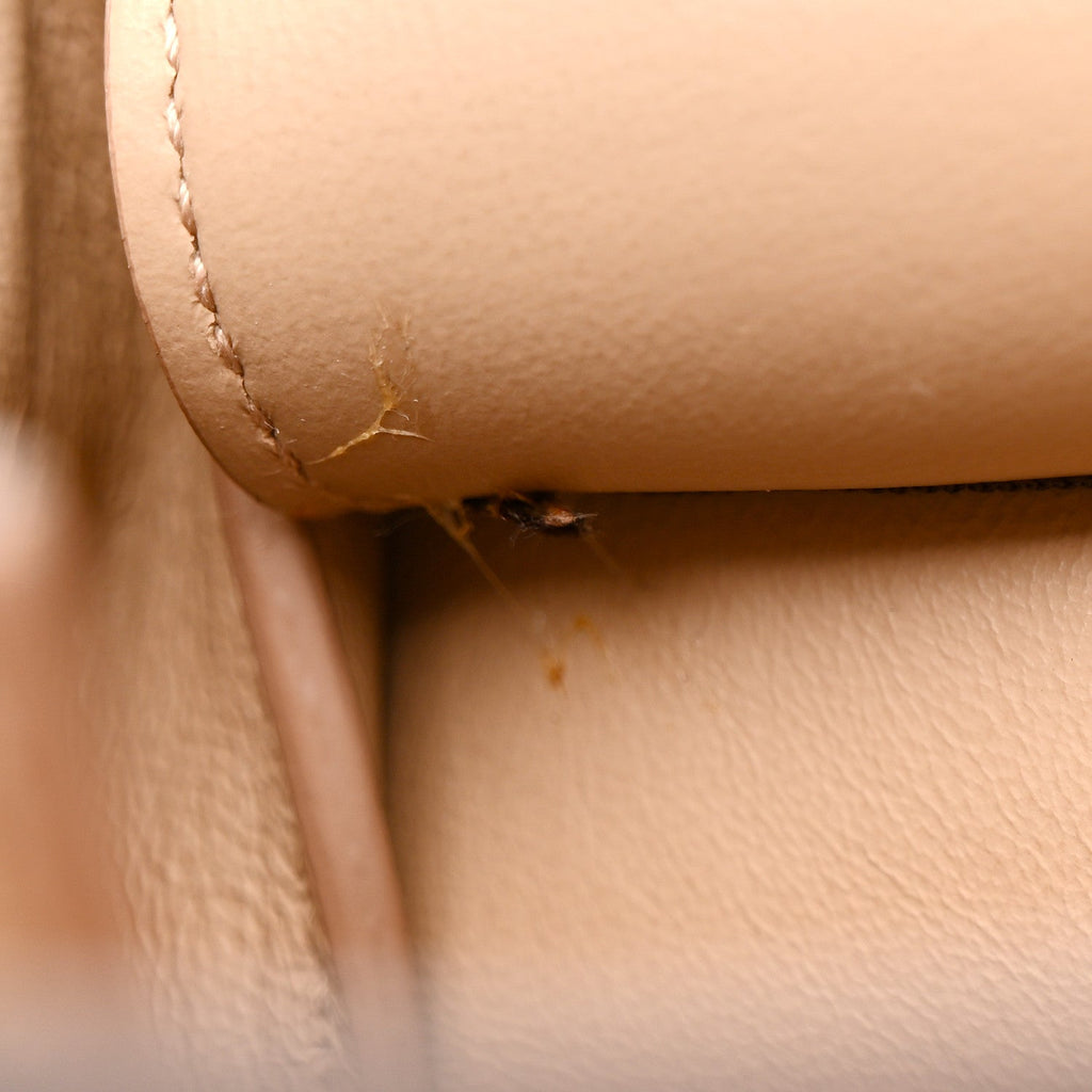 Grained Calfskin Sofia Satchel Moka