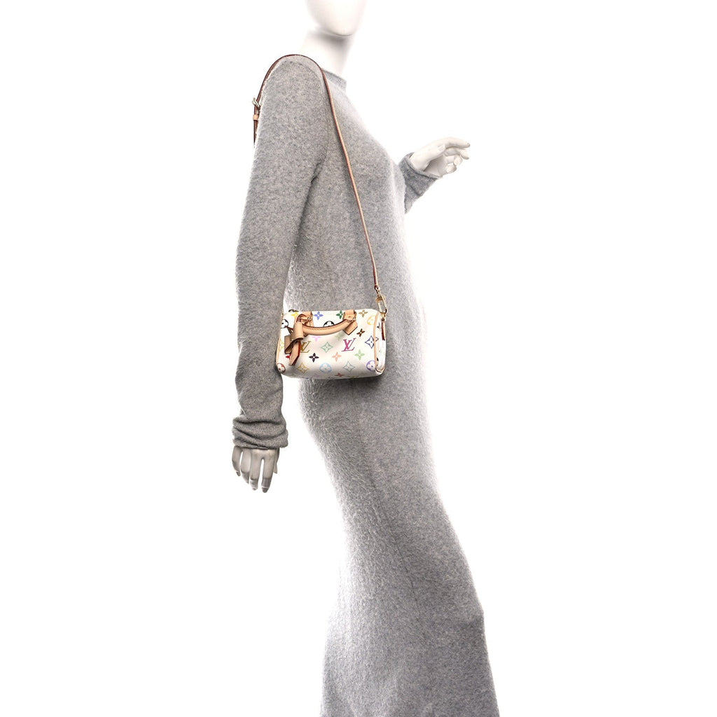 LV X TM Monogram Multicolor Nano Speedy White