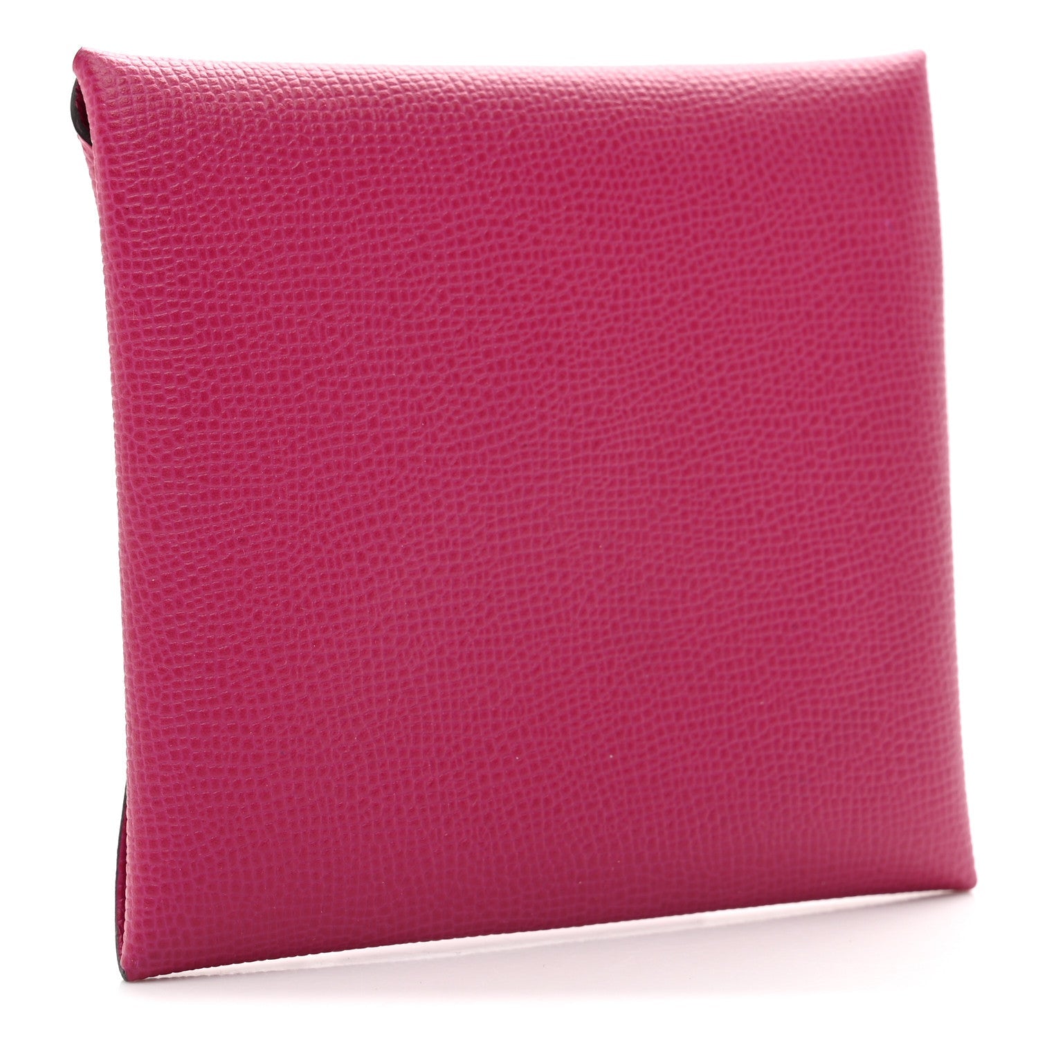Madame Calfskin Bastia Coin Purse Rose Pourpre