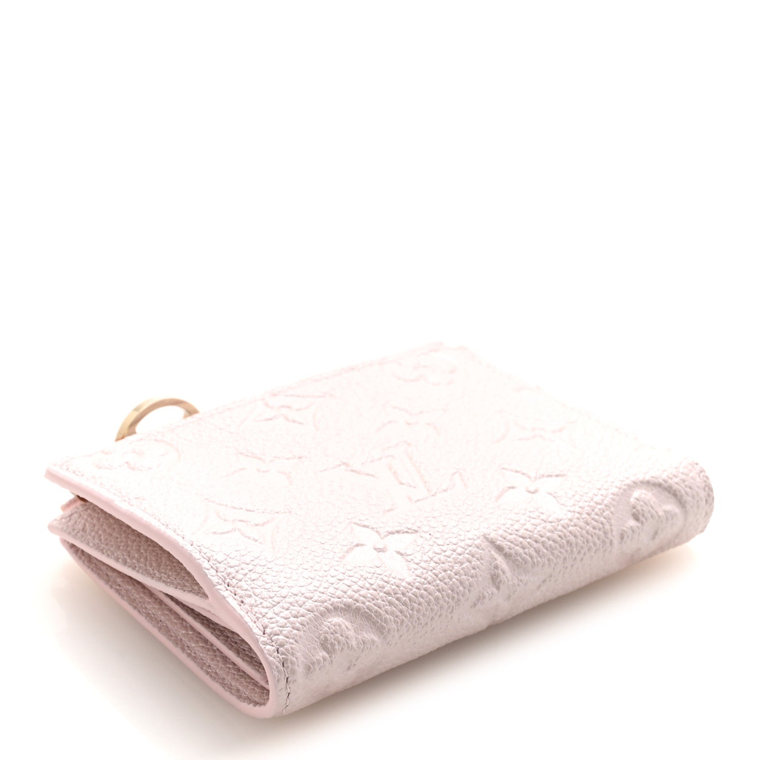 Empreinte Monogram Flower Lisa Wallet Snowy Pearl