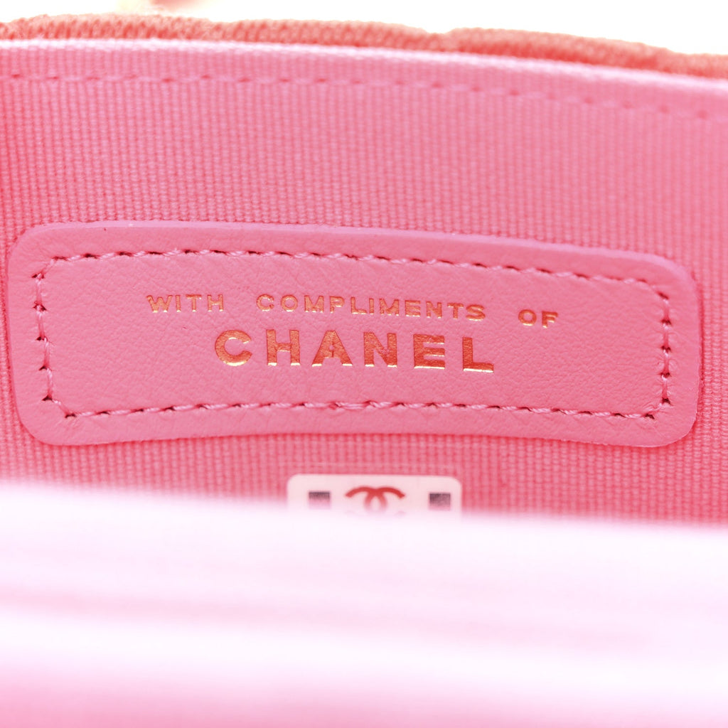Jersey Quilted Micro Mini Flap Red