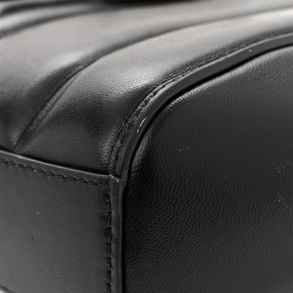 Lambskin XS Lock Antigona Shoulder Bag Black