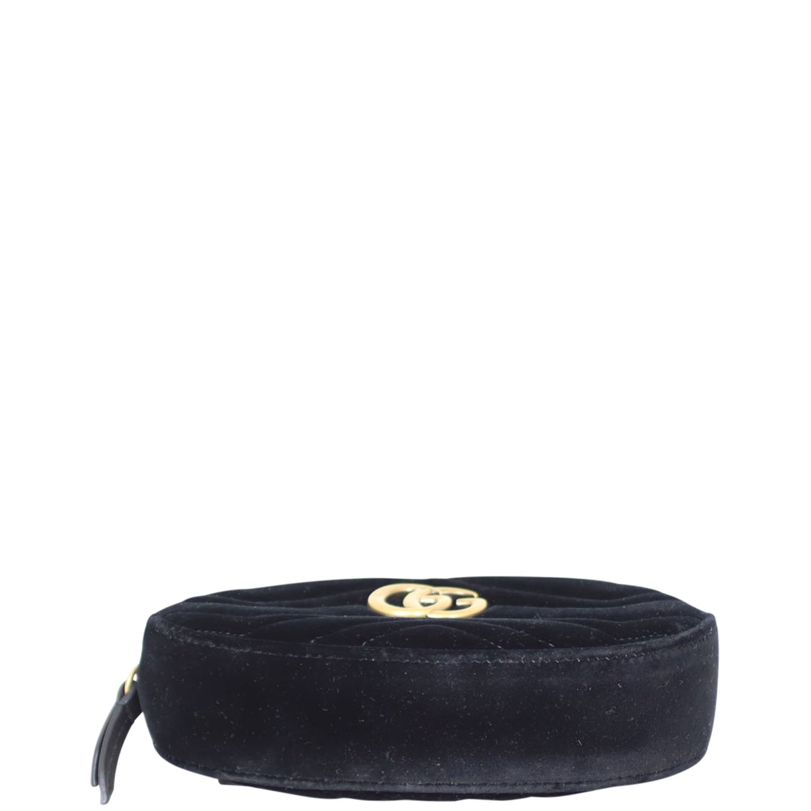 Gucci GG Marmont Matelasse Velvet Belt Bag