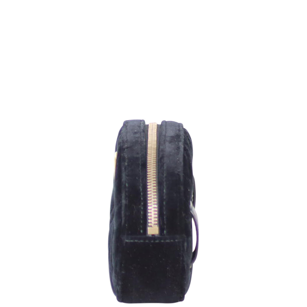 Gucci GG Marmont Matelasse Velvet Belt Bag
