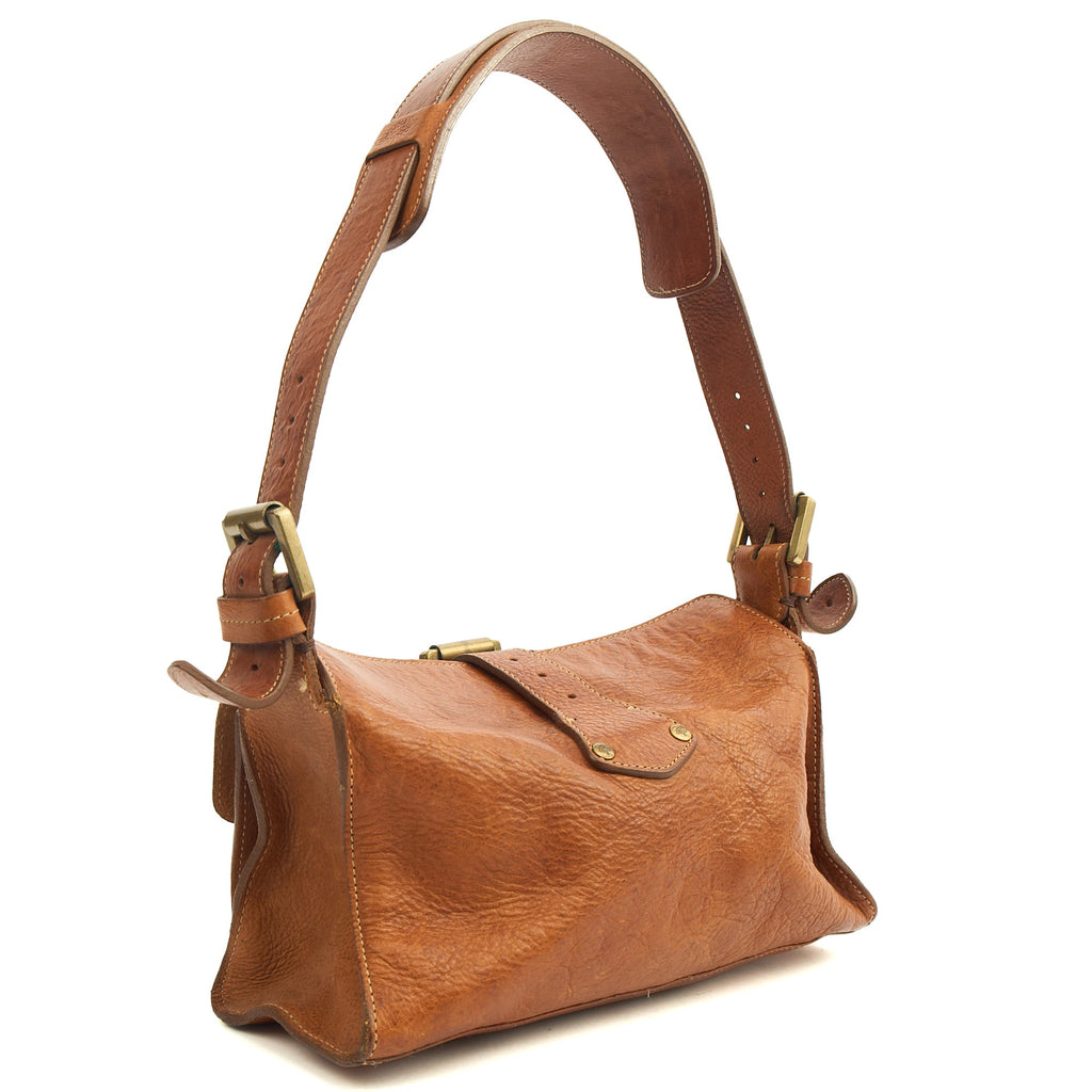 Mulberry Shoulder Bag Blenheim in Oak, Calfskin Leather