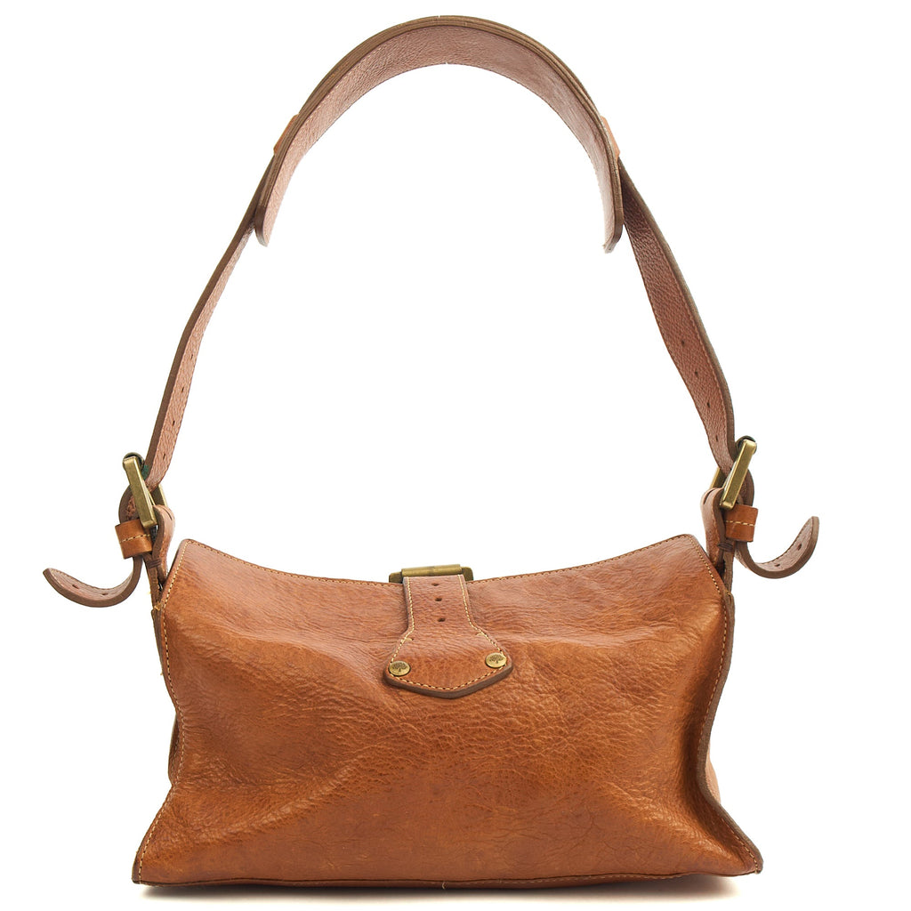 Mulberry Shoulder Bag Blenheim in Oak, Calfskin Leather