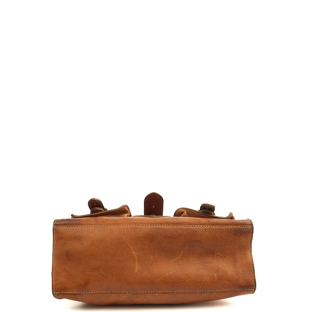 Mulberry Shoulder Bag Blenheim in Oak, Calfskin Leather
