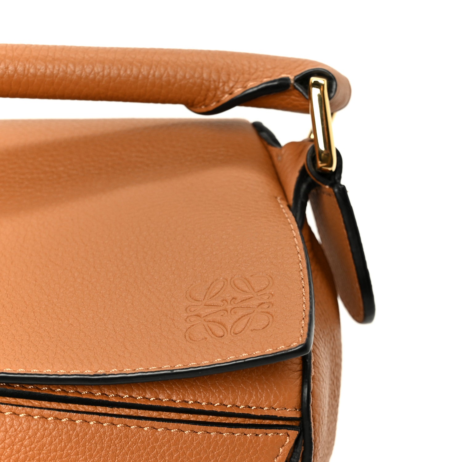 Calfskin Medium Puzzle Bag Tan