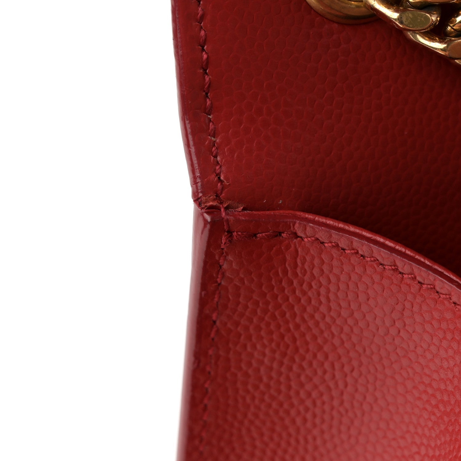 Grain De Poudre Small Monogram Kate Satchel Red