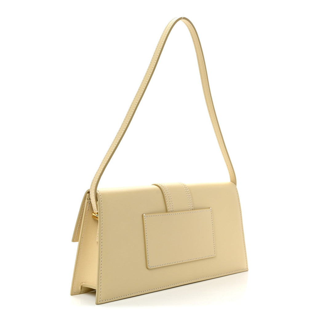 Smooth Calfskin Le Bambino Long Ivory