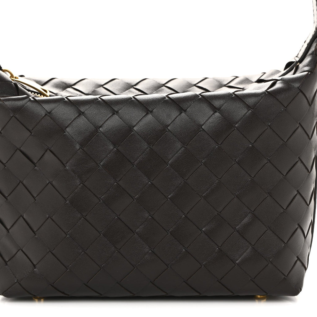 Calfskin Intrecciato Mini Wallace Fondant