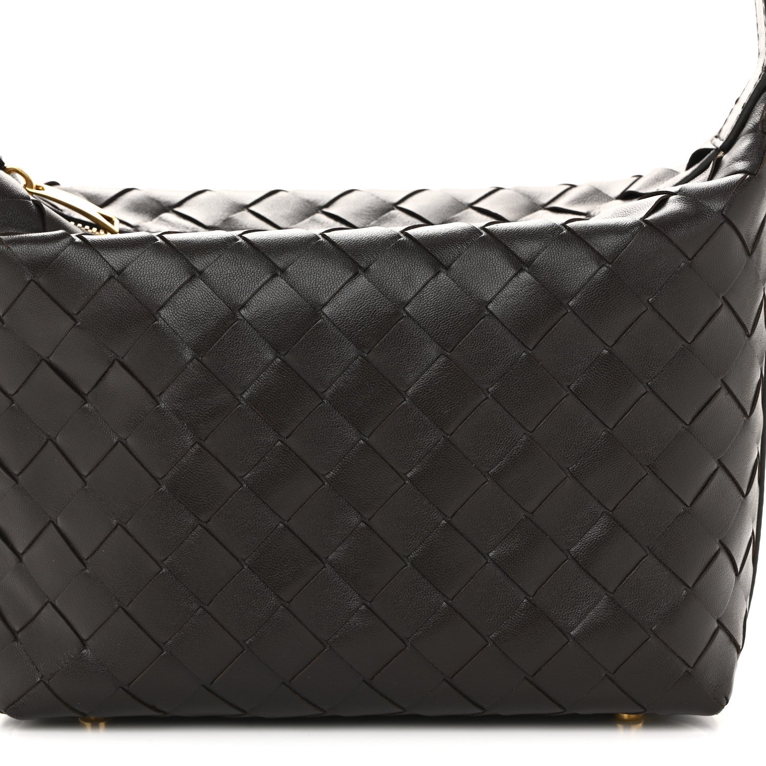 Calfskin Intrecciato Mini Wallace Fondant