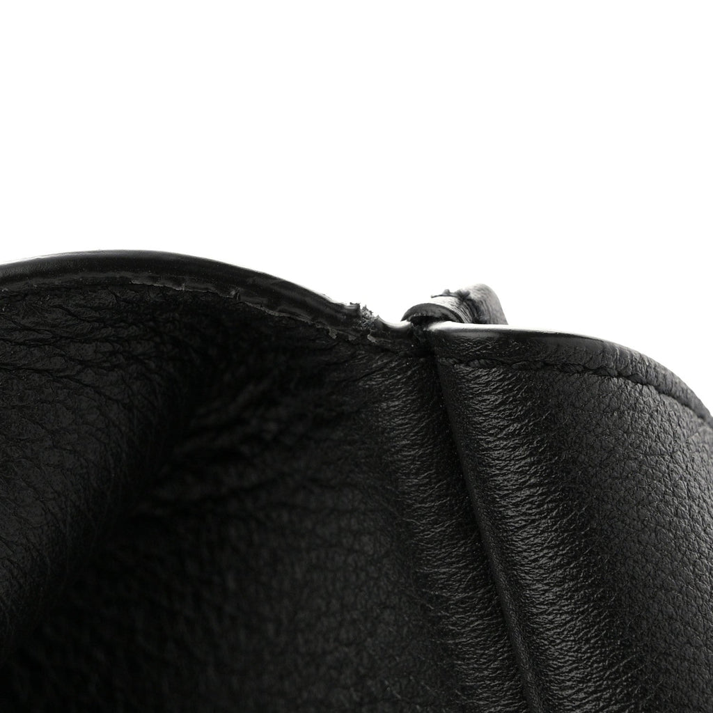 Smooth Calfskin Large Le 5 A 7 Soft Hobo Black