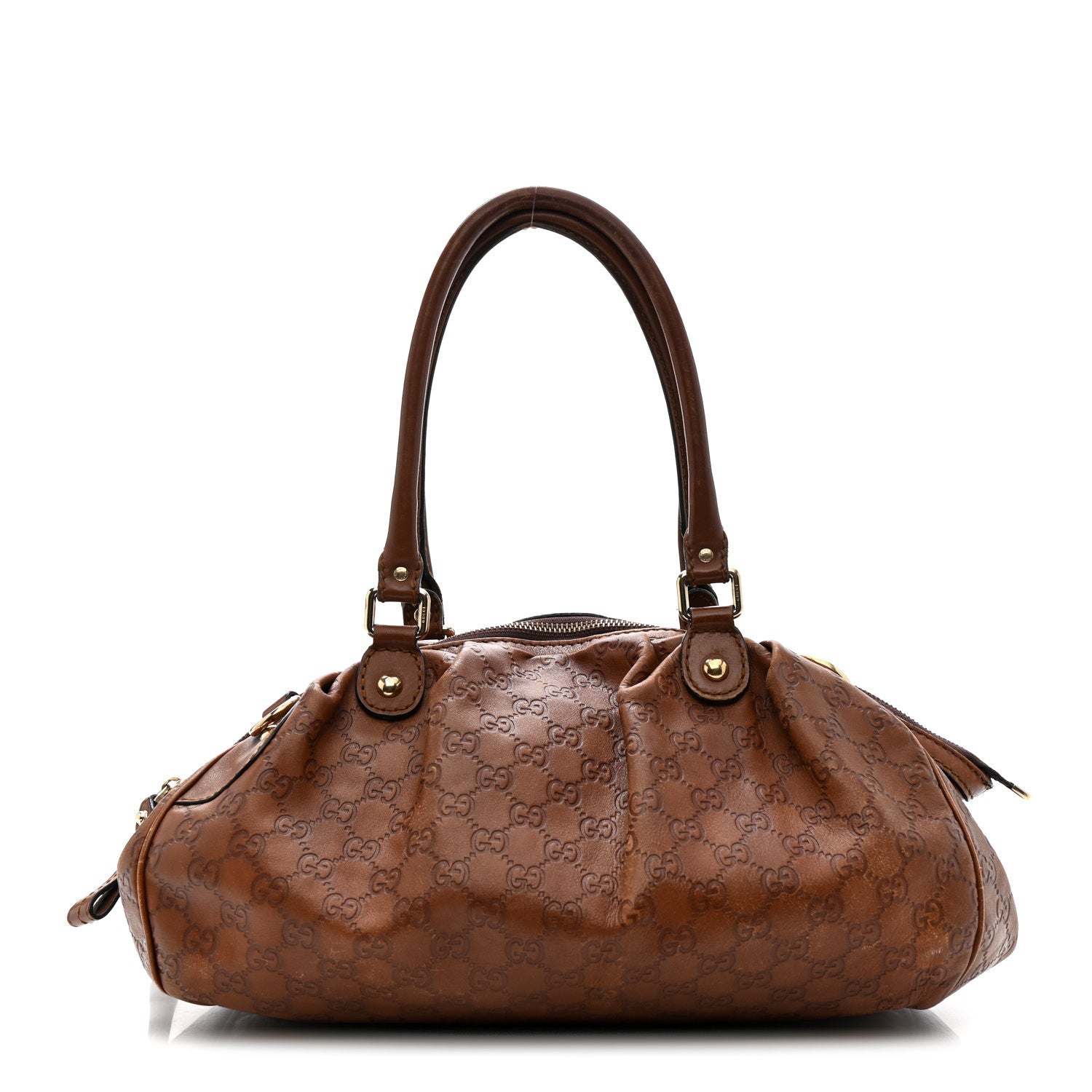 Guccissima Medium Sukey Tote Brown