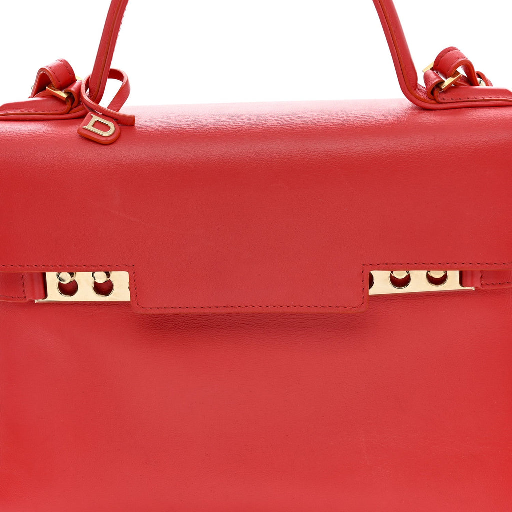 Calfskin MM Tempete Satchel Coral