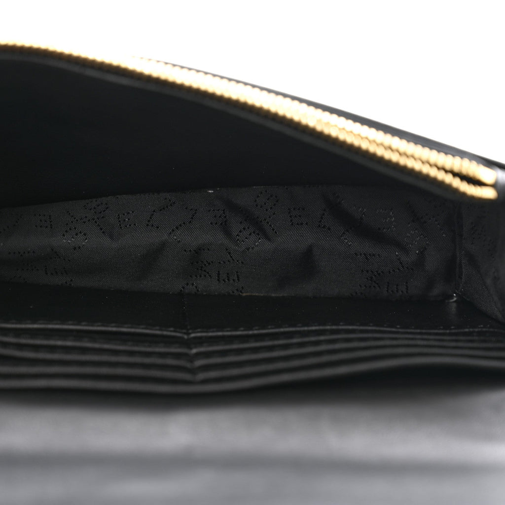 Eco Alter Nappa Perforated Logo Mini Crossbody Bag Black