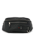 Guccissima Web Belt Bag Black