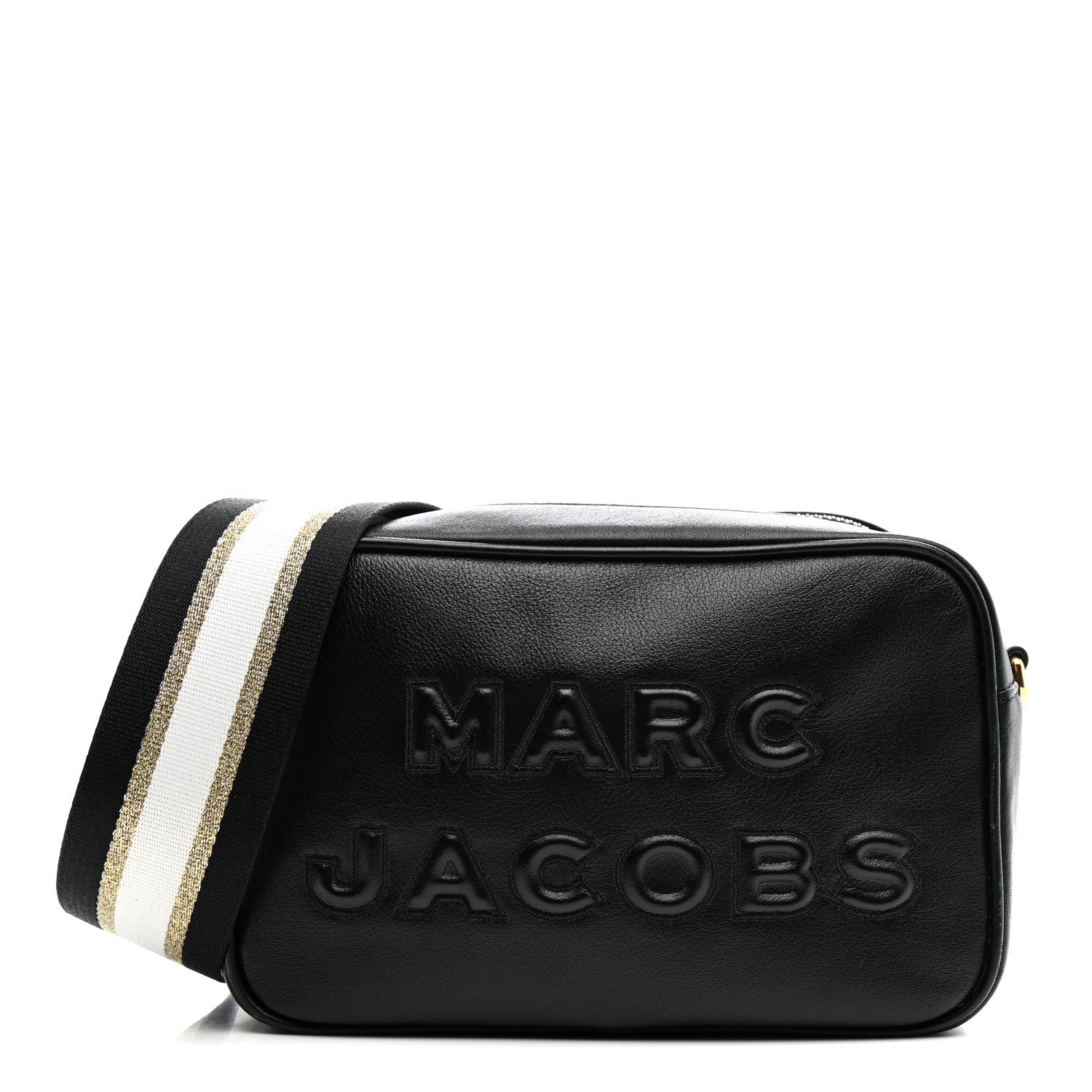 Calfskin The Flash Crossbody Black