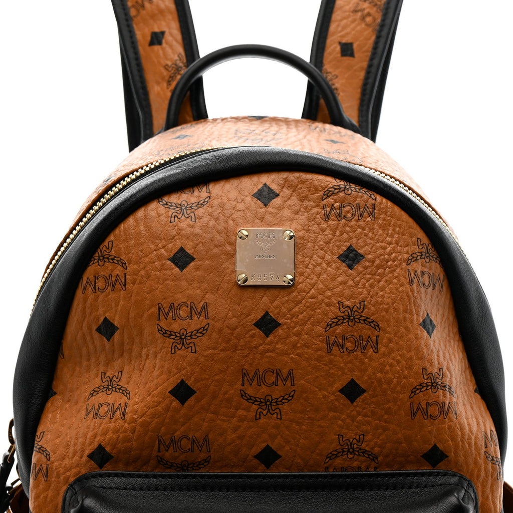 Visetos Small Stark Backpack Cognac Black