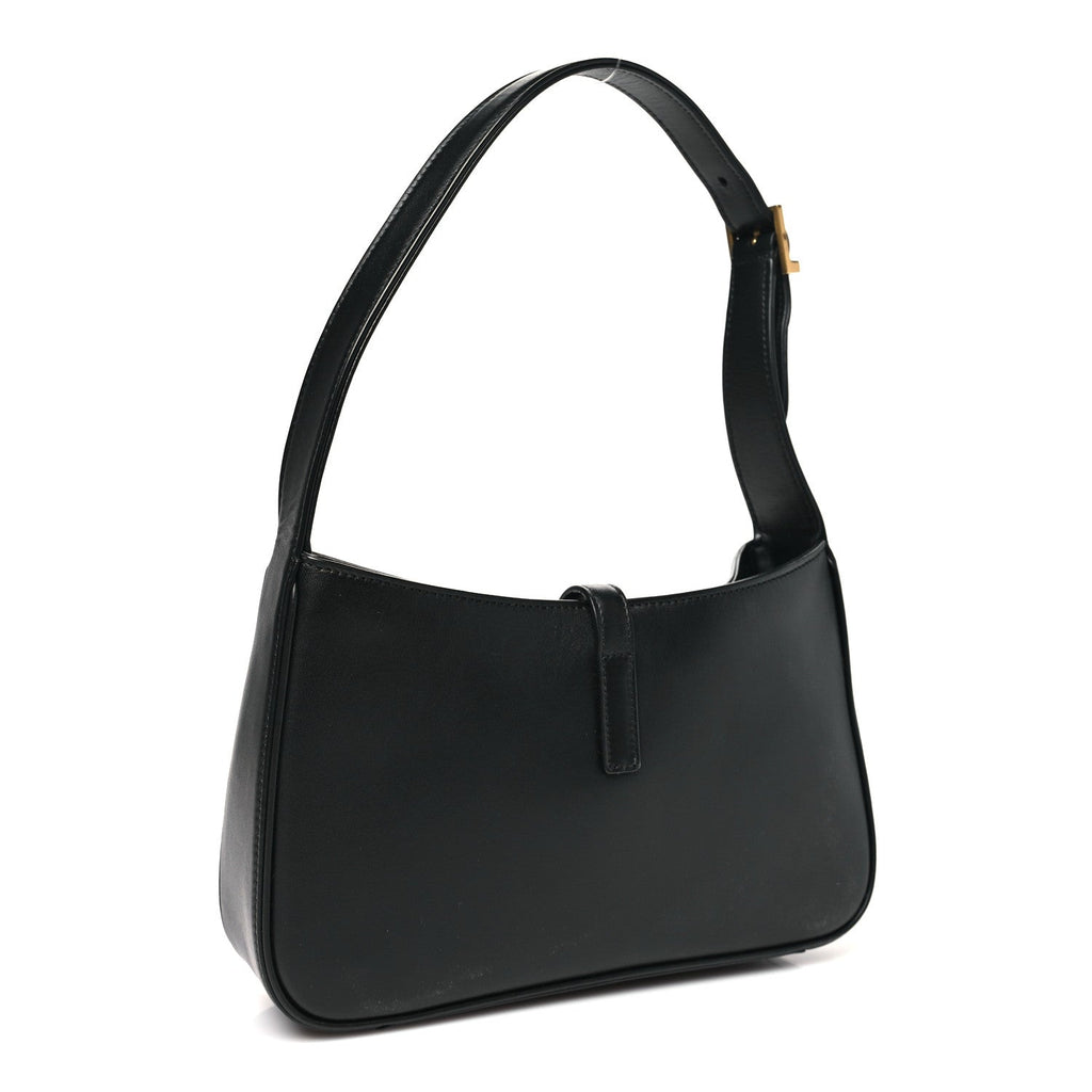 Smooth Calfskin Le 5 A 7 Hobo Black