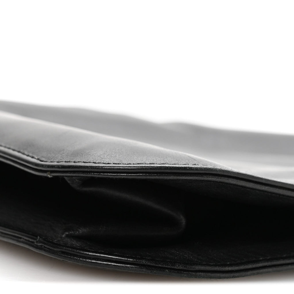 Calfskin Hobo Bag Black