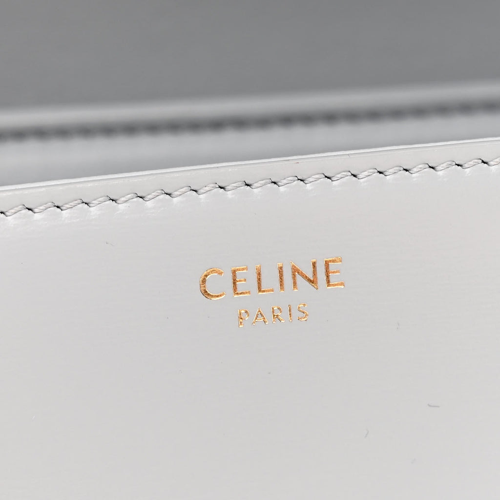 Shiny Calfskin Teen Triomphe Pearl Blue