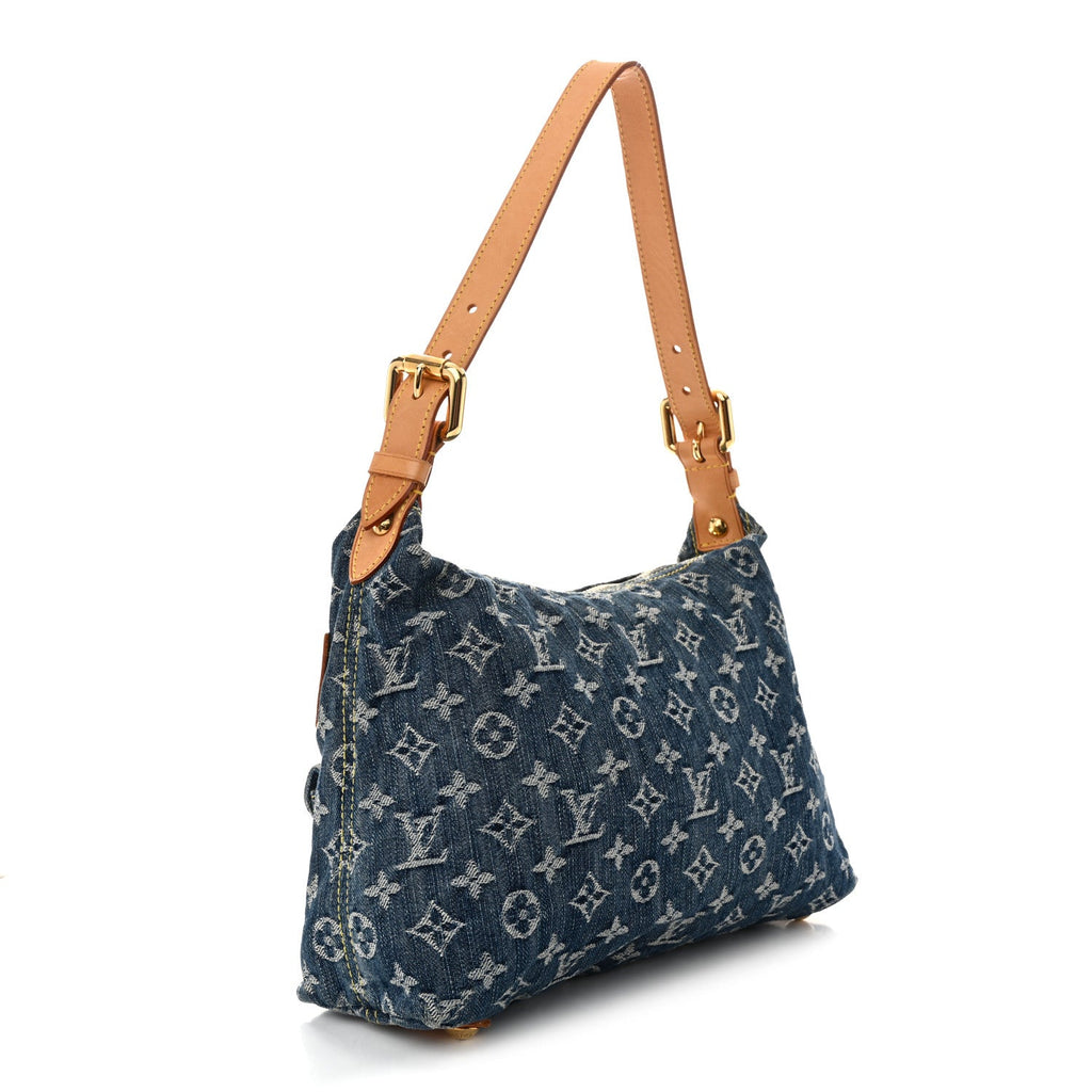Monogram Denim Baggy PM Blue
