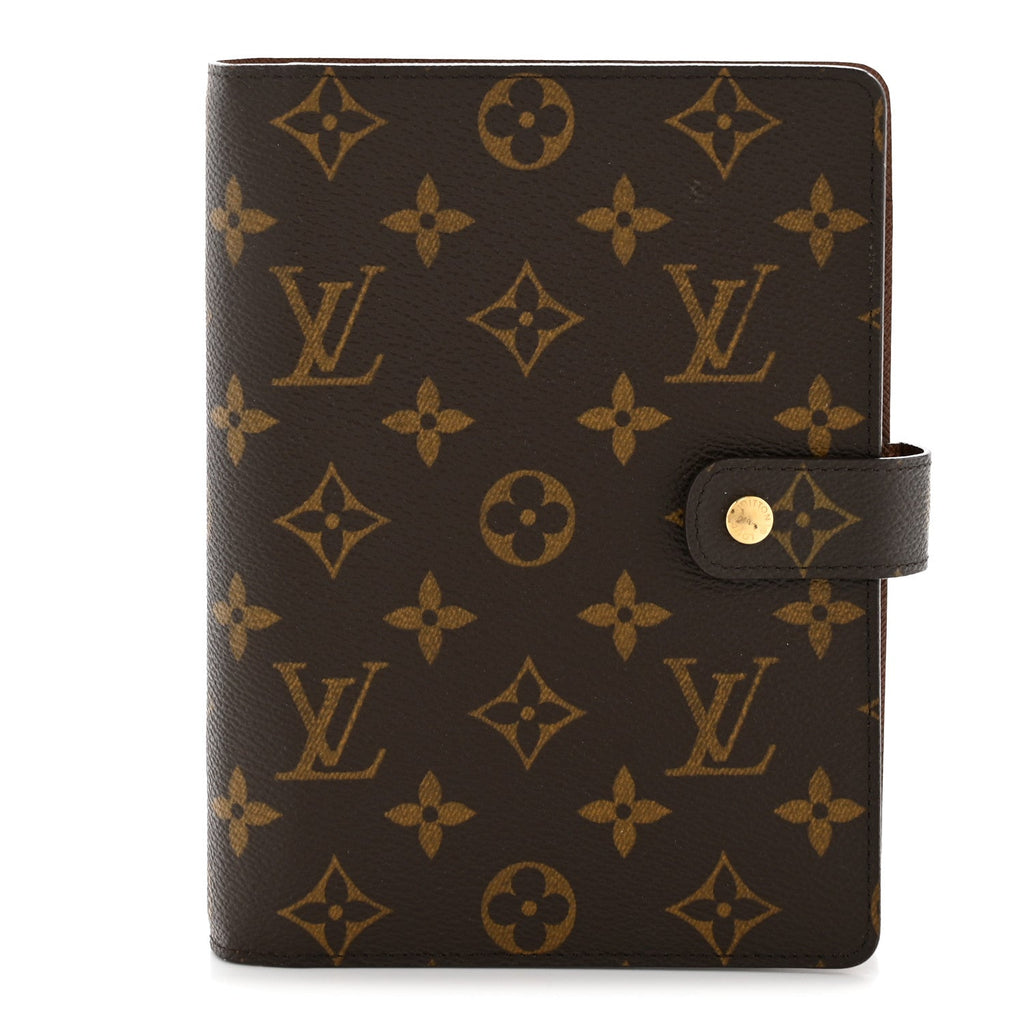 Monogram Medium Ring Agenda Cover