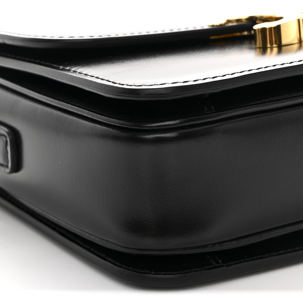 Shiny Calfskin Teen Triomphe Black