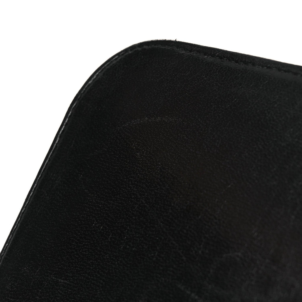 Lambskin Quilted Small Single Flap Bag Black