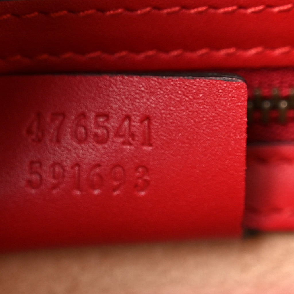 Calfskin Sylvie Web Small Queen Margaret Top Handle Bag Blue Agata Hibiscus Red Mystic White Sugar Pink