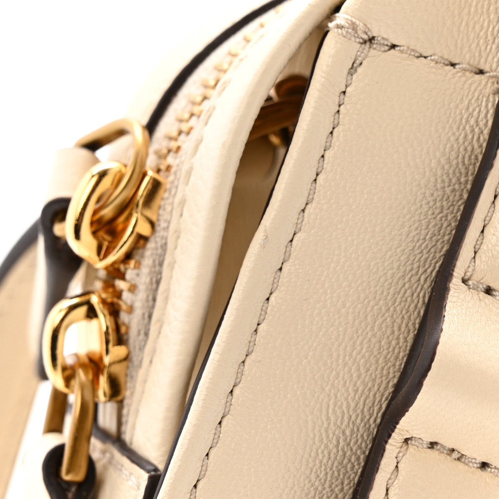 Calfskin Small The Cristina Satchel Ivory