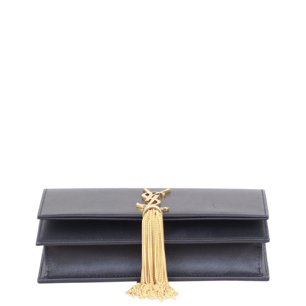 Saint Laurent Kate Tassel Chain Wallet