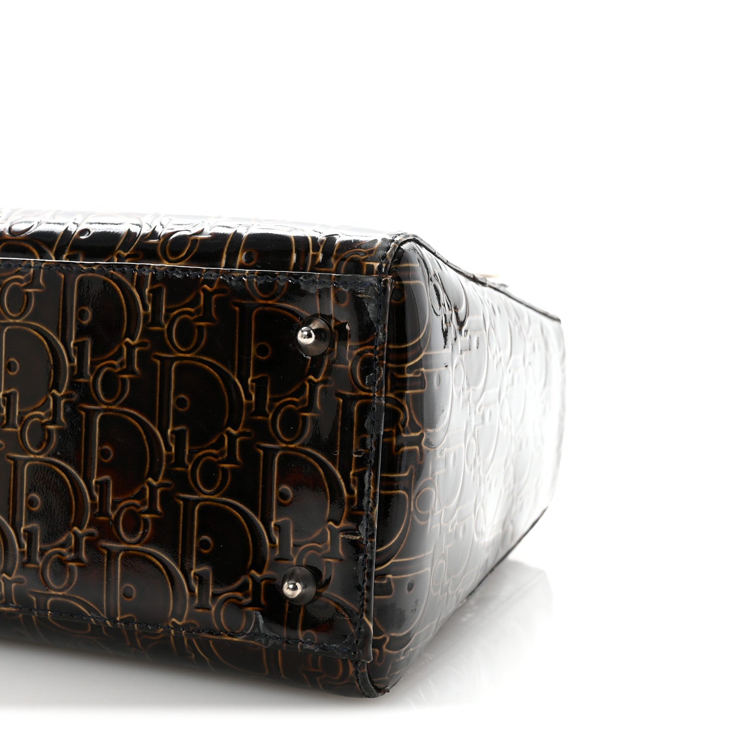 Patent Ultimate Medium Lady Dior Brown