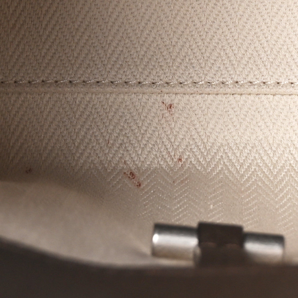 Grained Calfskin Soft Margaux 10 Bag Deep Brown