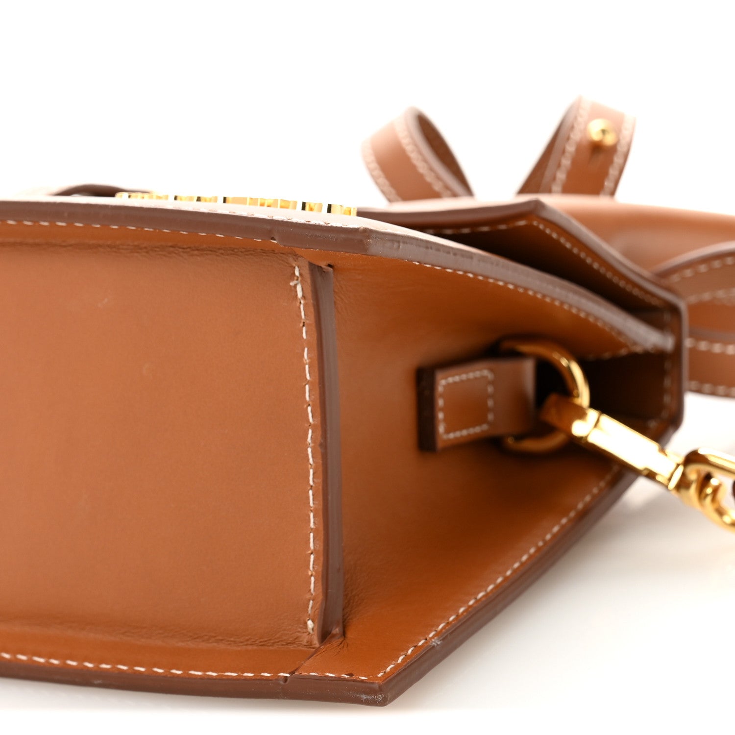 Smooth Calfskin Le Chiquito Boucle Moyen  Light Brown