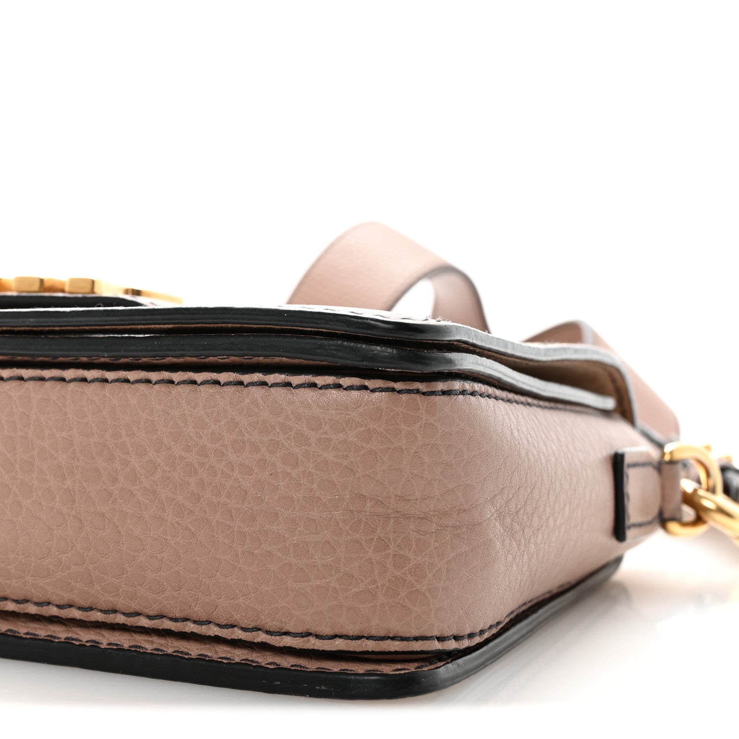 Grained Calfskin Dio(r)evolution Flap Bag Petale