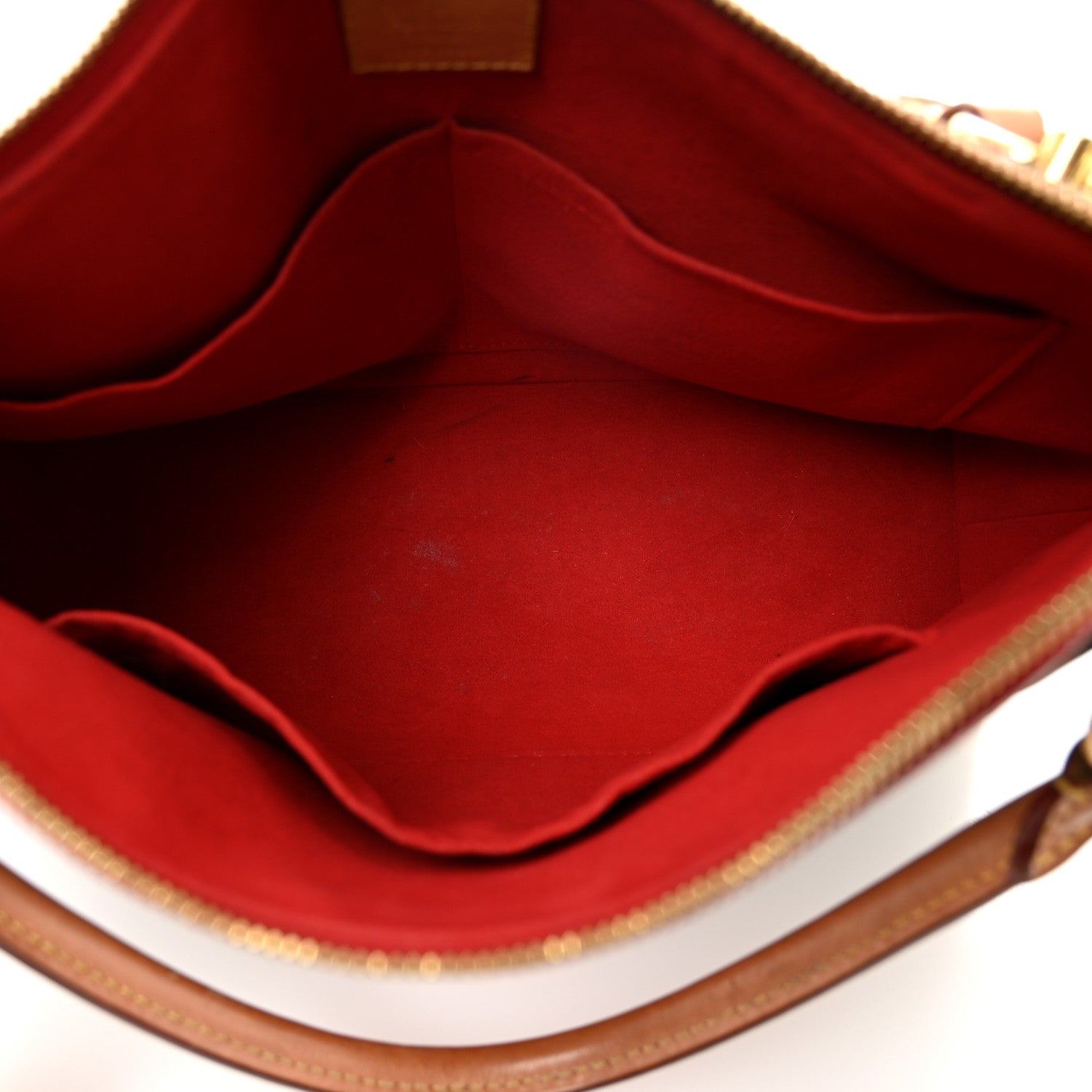 Monogram V Tote MM Cherry