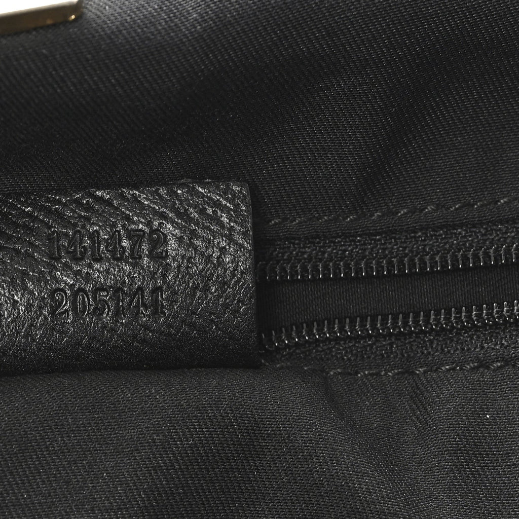 Monogram Large Abbey Tote Black
