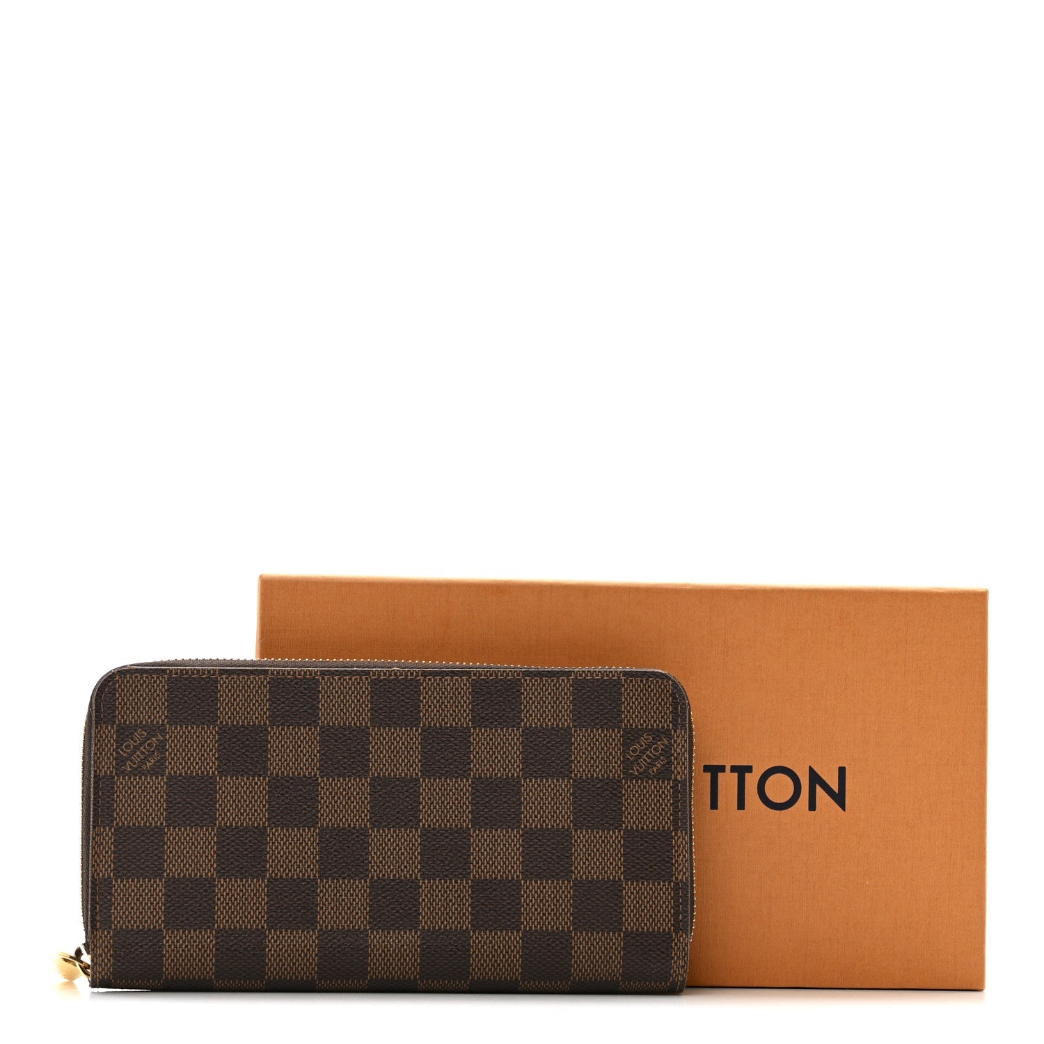 Damier Ebene Zippy Wallet