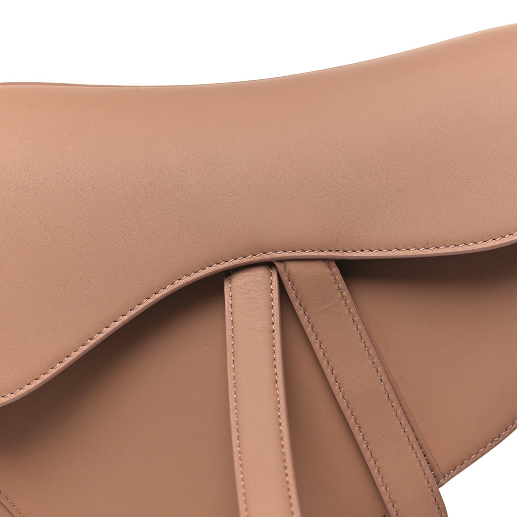 Ultra Matte Calfskin Saddle Bag Blush
